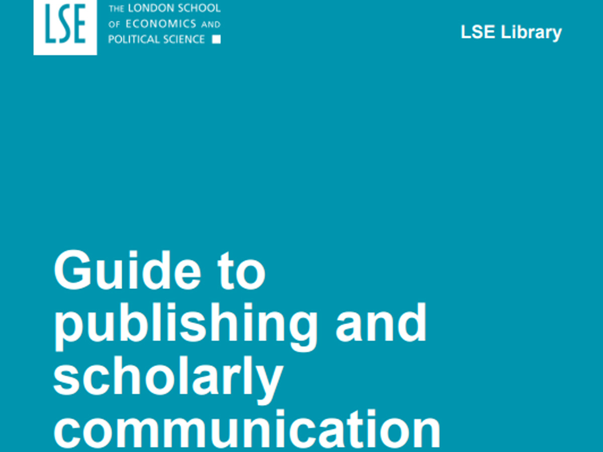 Guide to publishing and scholarly communication