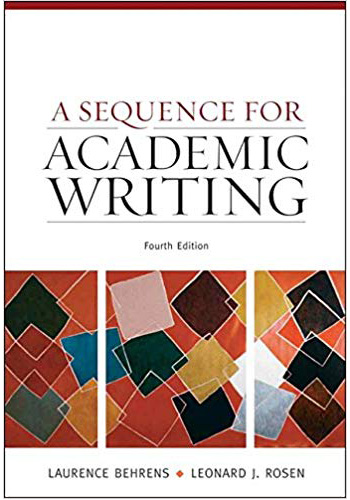 A sequence for academic writing