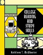 College reading and study skills, 8th Ed.